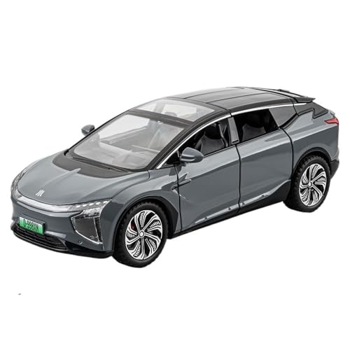 ECVHIPKLG Für 1:22 HiPhiX Legierung Auto Modell Große Simulation Energy Auto Modell Sportwagen(Gray) von ECVHIPKLG