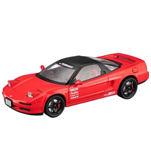 ECVHIPKLG Für 1:22 NSX Alloy Car Model 1:24 Car Model Luxury Sports Car Erleben Sie den einzigartigen Charme von Automodellen(Red) von ECVHIPKLG