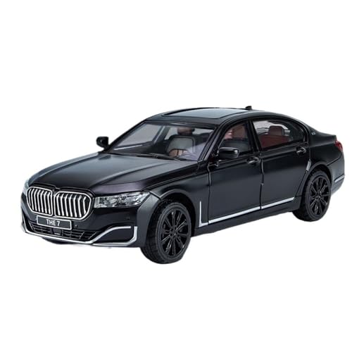 ECVHIPKLG Für 1:24 7 Series Automodell 760Li Yaoying Special Edition Legierung Auto Modell Sammlung Ornamente Spielzeugauto(Black) von ECVHIPKLG