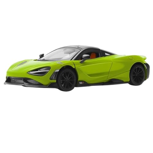 ECVHIPKLG Für 1:24 765LT Automodell Supercar Automodell Legierung Rennwagen Spielzeugauto(Green) von ECVHIPKLG