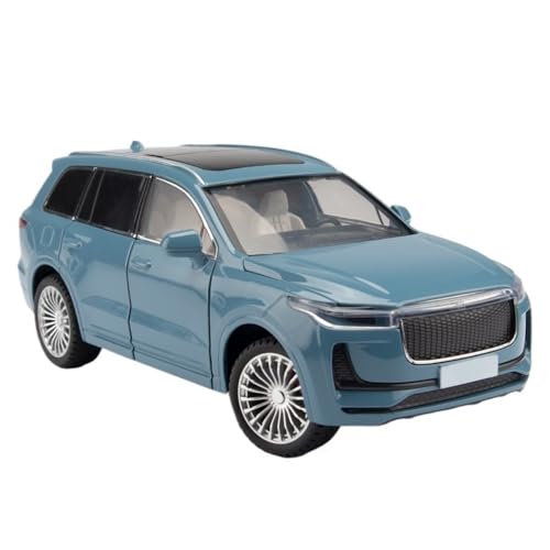 ECVHIPKLG Für 1:24 IdealOne Car Model Energy Car Model Alloy Collection Ornaments Toy Car SUV Car Model Metal(Blue) von ECVHIPKLG