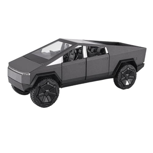 ECVHIPKLG Für 1:24 Pickup-Truck-Modell, Legierung, Großes Spielzeugauto, Auto-Modellsammlung, Offroad(Gray) von ECVHIPKLG