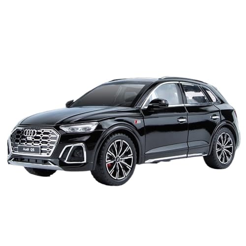 ECVHIPKLG Für 1:24 Q5 Automodell Legierung Automodell Ornamente Neue SUV-Spielzeugauto-Sammlung(Black) von ECVHIPKLG