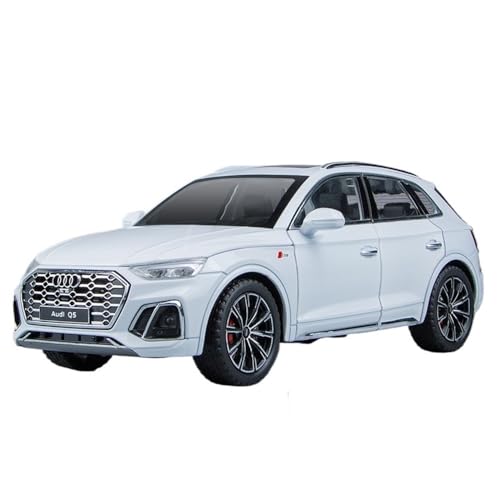 ECVHIPKLG Für 1:24 Q5 Automodell Legierung Automodell Ornamente Neue SUV-Spielzeugauto-Sammlung(White) von ECVHIPKLG