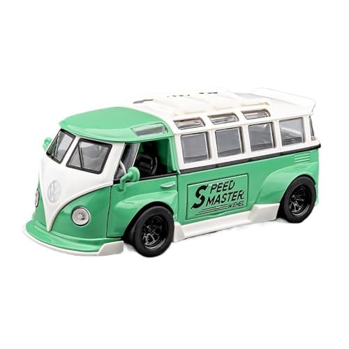 ECVHIPKLG Für 1:32 Da-zhongT1 Bus Van Legierung Auto Modell Old Master Spielzeugauto(Green) von ECVHIPKLG