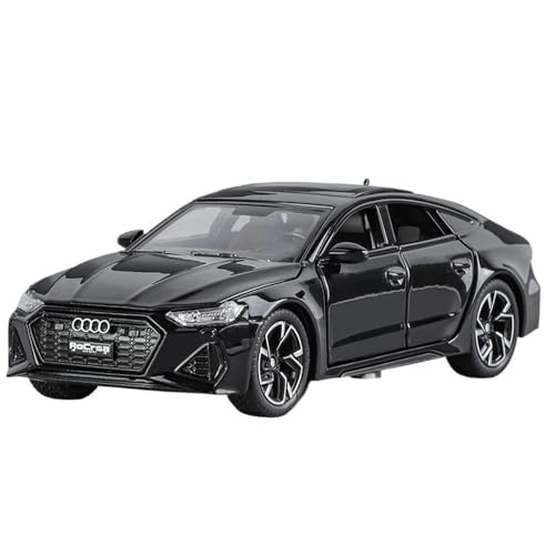 ECVHIPKLG Für 1:32 RS7 Legierung Modellauto Sportwagen Spielzeugauto Modell Ornament Spielzeugauto(Black) von ECVHIPKLG