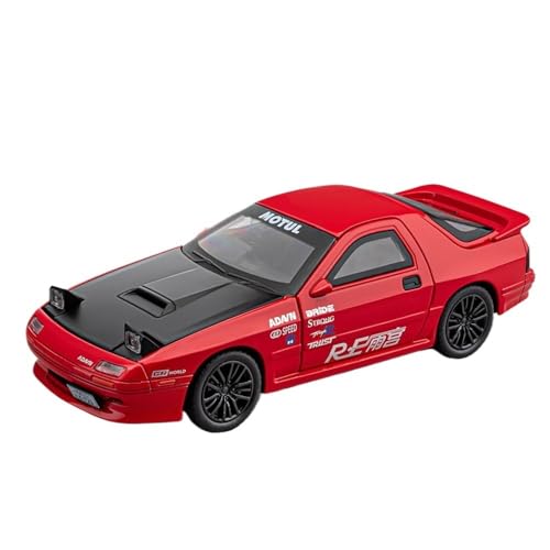 ECVHIPKLG for 1:32 Rx7 Text D Car Model Alloy Sports Car Explore The Wonderful World of Car Models(Red) von ECVHIPKLG