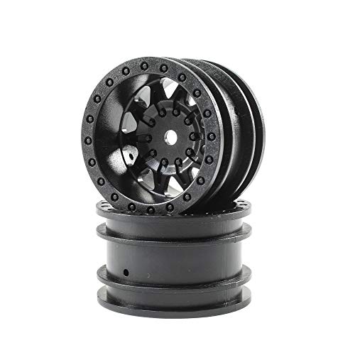 1.55 Wheels, Black (2): Barrage 2.0 von ECX