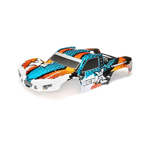 ECX 1/10 Painted Body, Orange/Blue: 4WD Torment von ECX