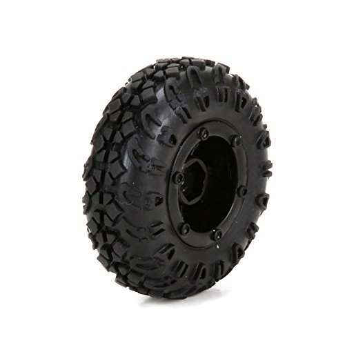 ECX Front/Rear Premount Tire (4):1/24 4WD Temper von ECX