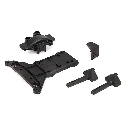 Gear Cover/Kick Plate/Battery Mounts: 1/10 4WD All von ECX