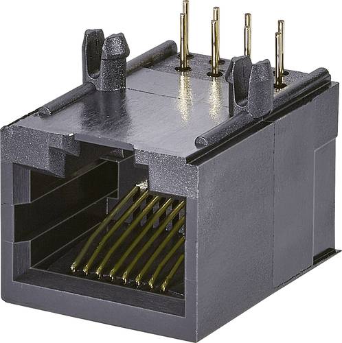 EDAC A00-108-260-450 Modular-Einbaubuchse, 1 Port, CAT 5 A00-108-260-450 Buchse, Einbau horizontal P von EDAC