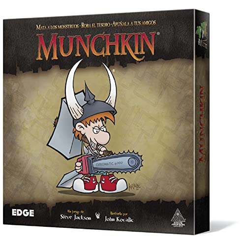 Edge Entertainment Munchkin MU01 Brettspiel, spanische Version von EDGE