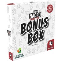 PEGASUS SPIELE 59065G EDITION SPIELWIESE MicroMacro: Crime City - Bonus Box - Erweiterung von EDITION SPIELWIESE