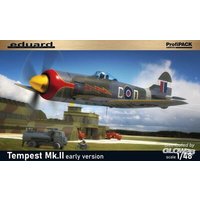 EDUARD PLASTIC KITS 82124 1:48 Tempest Mk.II early version, Profipack von EDUARD