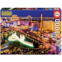 EDUCA 9216761 Las Vegas 1000 Teile Nachtleuchtpuzzle von EDUCA BORRAS