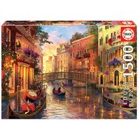EDUCA 9217124 Sonnenuntergang Venedig 1500 Teile Puzzle von EDUCA BORRAS