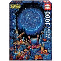 EDUCA 9218003 Astrologe 1000 Teile Nachtleuchtpuzzle von EDUCA BORRAS