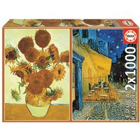 EDUCA 9218491 Van Gogh 2x1000 Art Collection Puzzle von EDUCA BORRAS