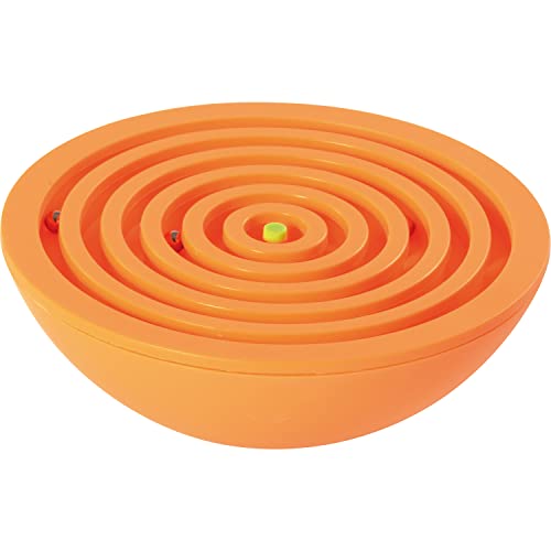 EDUPLAY 120564 Labyrinth Halbkugel, Ø 13 x 5,5 cm hoch (Farbe zufällig) von EDUPLAY