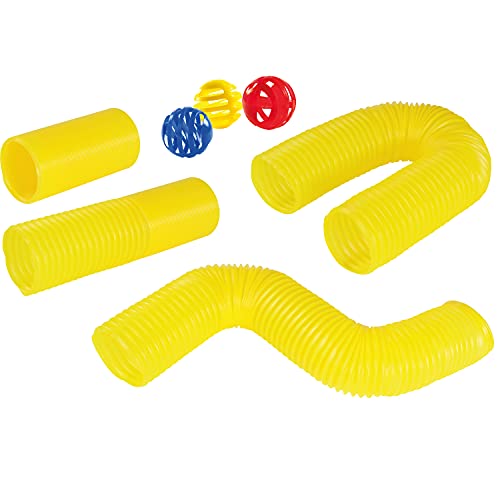 EDUPLAY 120711 Mega Flexi Pipe 75 x 8,5 cm, gelb von EDUPLAY