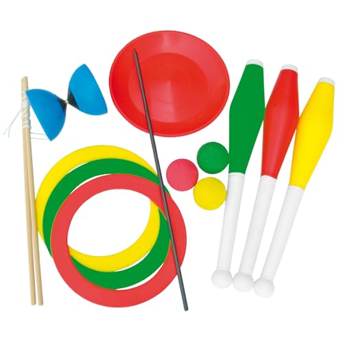 EDUPLAY 170-129 Jonglierset, mehrfarbig, 12-teilig (1 Set) von EDUPLAY