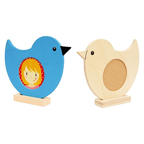 EDUPLAY 210224 Bilderrahmen Little Bird Set, 2 Zoll, Mehrfarbig von EDUPLAY