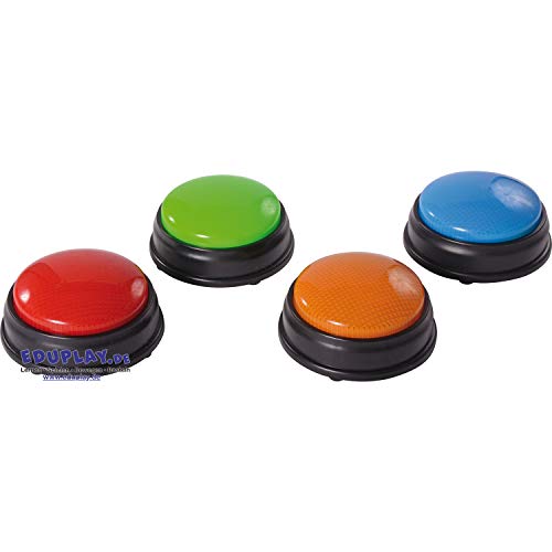 EDUPLAY Buzzer mit Licht 4er Set von EDUPLAY