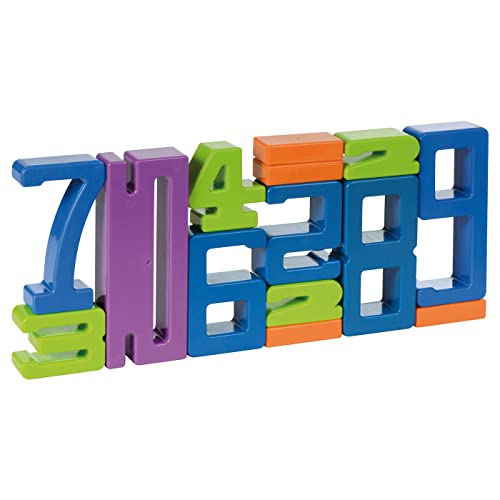 EDUPLAY Zahlen-Bausteine 17er Set von EDUPLAY