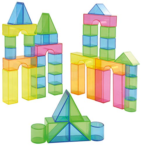 Eduplay 120301 Transparentblocks, 50 Teile von EDUPLAY