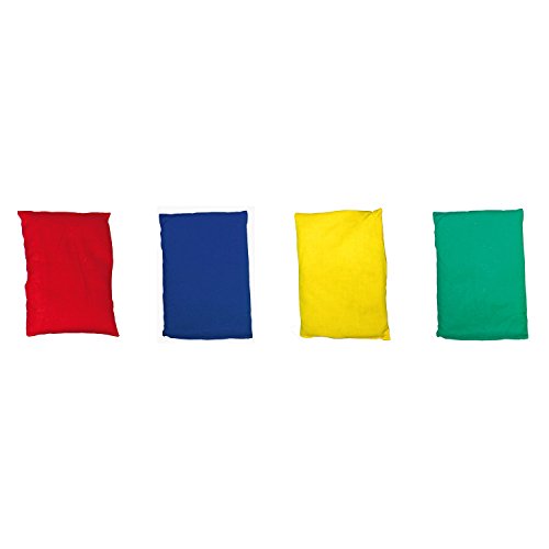 EDUPLAY Bohnensäckchen, Farbe:bunt (4 Farben), Größe:15x9cm (4 Farben Set) von EDUPLAY