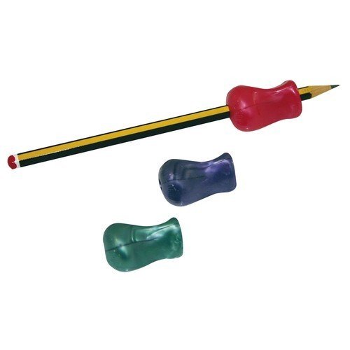 EDUPLAY Schreibhilfe für Pinsel & Stifte, Stifthalter, Farbe:bunt (12 Stück) von EDUPLAY