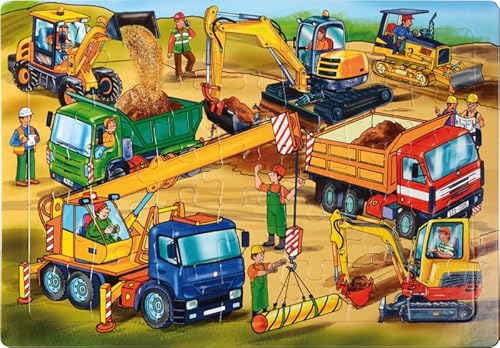 Puzzle Baumaschinen Puzzle Baumaschinen von EDUPLAY