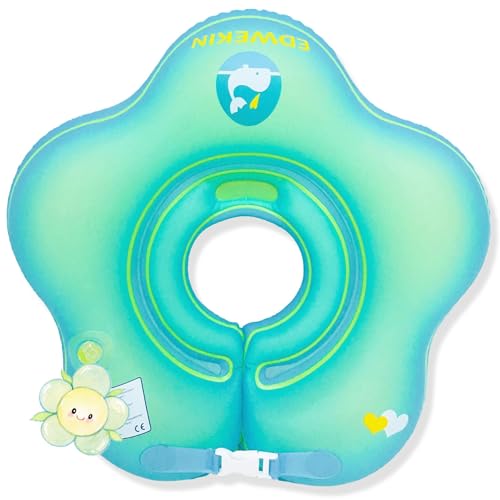 EDWEKIN® Premium Baby Schwimmring | Floating Ring für Baby Spa | Badering für Neugeborene | Baby Floats für ab 0 Monat und 3 kg von EDWEKIN