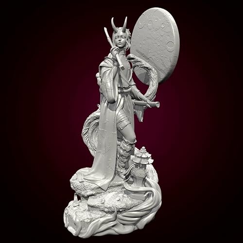 EENNDI 1/18 Ancient Female Warrior Resin Model Kit Unpainted and Unassembled Warrior Resin Model Kit //o7A3n2 von EENNDI