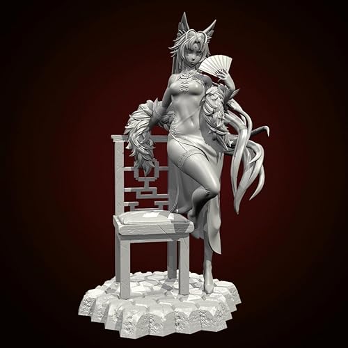 EENNDI 1/18 Ancient Female Warrior Resin Model Kit Unpainted and Unassembled Warrior Resin Model Kit //o7A3n3 von EENNDI