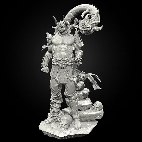 EENNDI 1/18 Ancient Hellfighter Resin Figurensatz ， unbemalter und unmontierter Soldat Resin Modellbausatz //o7A0n1 von EENNDI