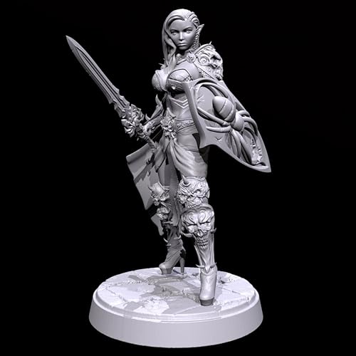 EENNDI 1/24 Ancient Female Samurai Resin Figure Kit Unbemalt und unmontiert Soldier Resin Model Kit //o9A8n2 von EENNDI