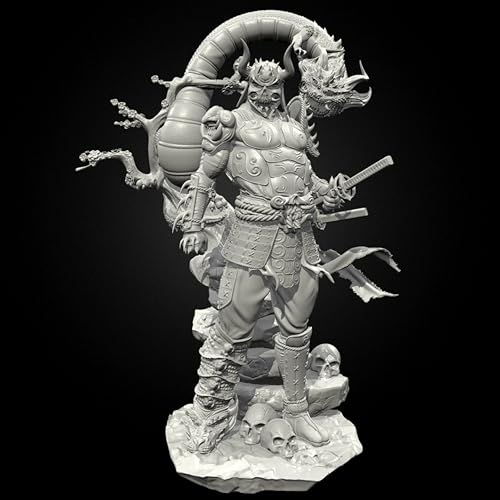 EENNDI 1/24 Ancient Hell Samurai Warrior Resin Model Kit Unbemalt und unmontiert Soldat Resin Model Kit //n8L5A5 von EENNDI