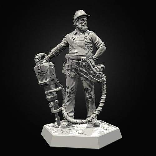 EENNDI 1/24 Sci-Fi Agent Soldat Resin Modellbausatz Unbemalt und unmontiert Soldat Resin Modellbausatz // n8L4A2 von EENNDI