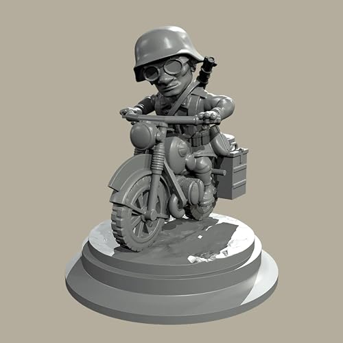 EENNDI 55mm WWII Deutscher Soldat Resin Modellbausatz Unbemalt und unmontiert Soldat Resin Modellbausatz //o5A7n2 von EENNDI