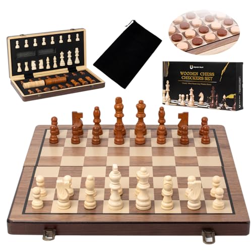 Schachspiel, faltbares Schach, 3 in 1 Schachbrett Schachspiel, Tragbares Schachbrett Faltbares magnetisches Schachspiel Brettspiel, für Dinnerpartys und andere Spielaktivitäten – 39 cm x 39 cm Schachspiel, faltbares Schach, 3 in 1 Schachbrett Schachspiel, Tragbares Schachbrett Faltbares magnetisches Schachspiel Brettspiel, für Dinnerpartys und andere Spielaktivitäten – 39 cm x 39 cm von EEPLUYTY