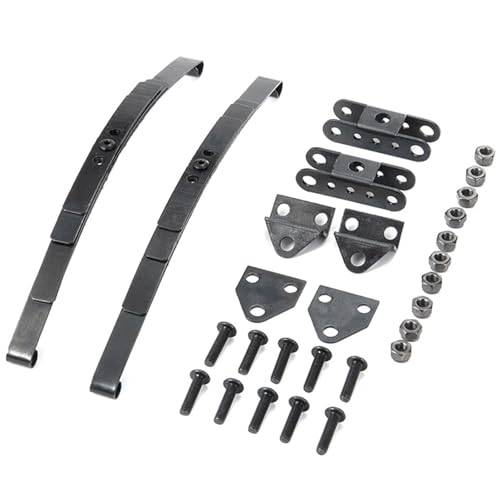 EEQANAO 1/10 Rock Crawler Hard Leaf Spring Suspension Edelstahlstange for D90 Axial Truck von EEQANAO