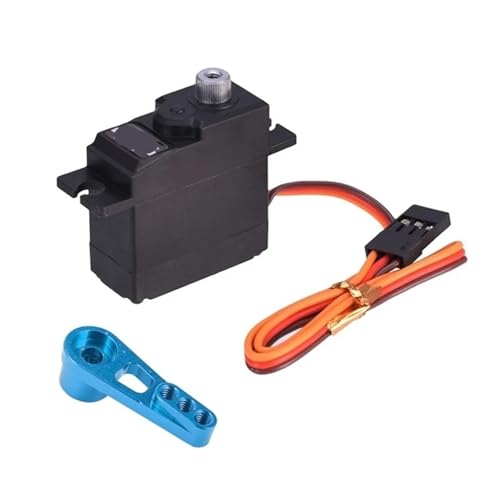 EEQANAO 18G 3,5 KG Metallgetriebe Digitalservo und Servoarm -1181MG for 144001 144007 124007 124019 RC-Auto-Upgrade-Teile von EEQANAO