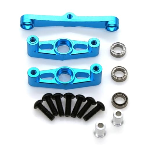 EEQANAO Metalllenkbaugruppe mit Lager for TA-Miya TT02 TT-02 1/10 RC Car Upgrade-Teile von EEQANAO