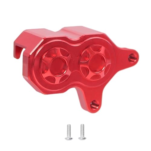 EEQANAO for 1/4 RC Motorrad for Losi for Pro-Moto-MX CNC 7075 Aluminium Bremsscheibe hinten Bremssattel Upgrades Teile Zubehör(Rood) von EEQANAO