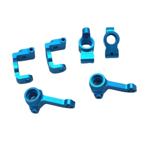 EEQANAO for HNR H9802 for Do-dge H9803 E30 1/10 RC Fernbedienung Flache Sport Auto Metall Upgrade Lenkung Cup hinterachse Sitz C Sitz(Sky Blue) von EEQANAO