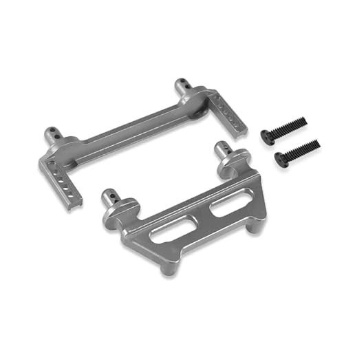 EEQANAO for MJX for Hy-per Go 1/16 16208 16209 H16 H16BM RC Auto Metall-Upgrade-Teile F/R Karosseriesäulen(Titanium) von EEQANAO