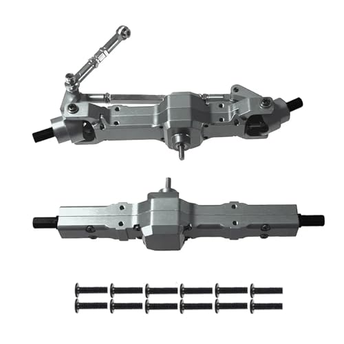 EEQANAO for WPL C14 C24 for Fei-yu for JJRC 1/16 Fernbedienung Auto Metall Upgrade geändert Teile Metall Brücke insgesamt(Titanium) von EEQANAO