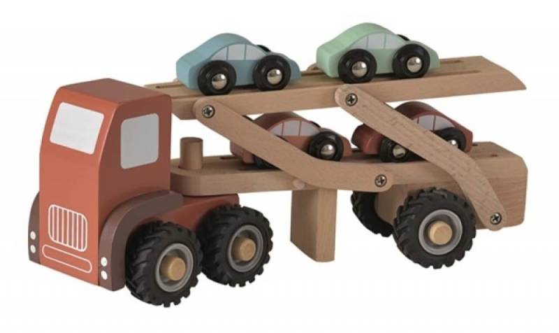 Autotransporter aus Holz von EGMONT TOYS